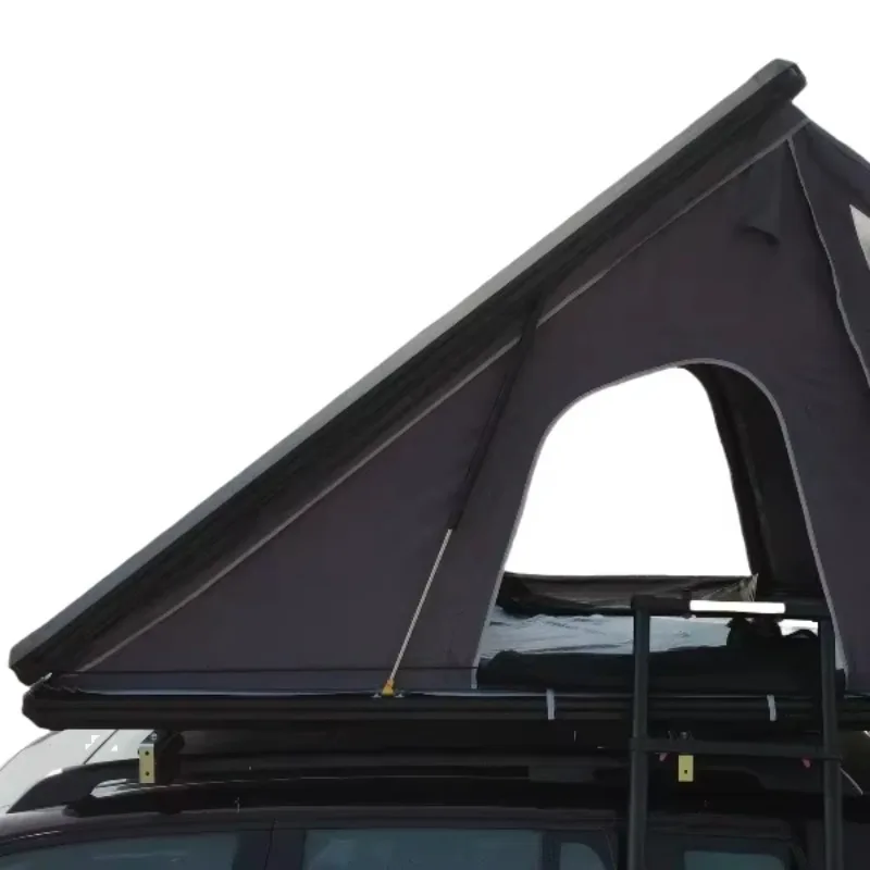 Автомобильный тент JC Modern Roof Tent, алюминиевый, треугольный, с боковой дверцей, из водонепроницаемой ткани, для всех сезонов, быстрое автоматическое открытие, три слоя.
Автомобильный тент JC Modern Roof Tent, алюминиевый, треугольный, с боковой дверцей, из водонепроницаемой ткани, для всех сезонов, быстрое автоматическое открытие, три слоя.