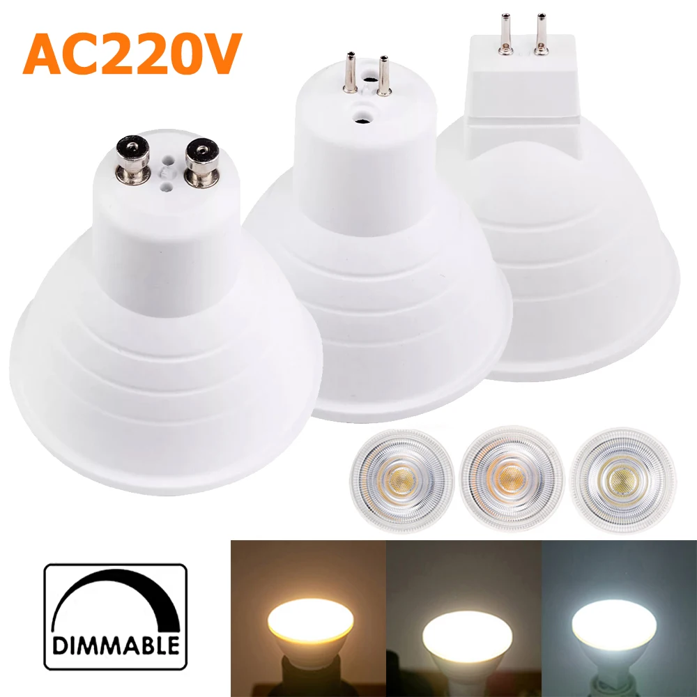 Светодиодные лампы GU10 MR16 GU5.3 7W 220V Холодные / теплые / нейтральные белые люстры
Светодиодные лампы GU10 MR16 GU5.3 7W 220V Холодные / теплые / нейтральные белые люстры