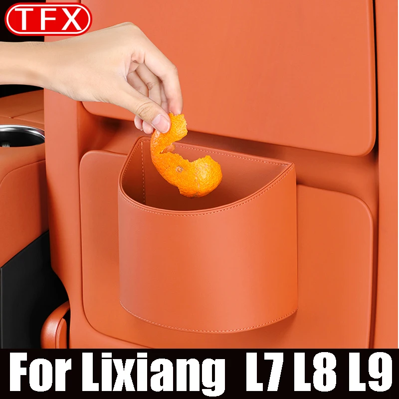 For Lixiang L7 L8 L9 Car Styling Seatback Organizer Hanging Car Wastebasket Essential Items Interior Modification Accessories
For Lixiang L7 L8 L9 Car Styling Seatback Organizer Hanging Car Wastebasket Essential Items Interior Modification Accessories