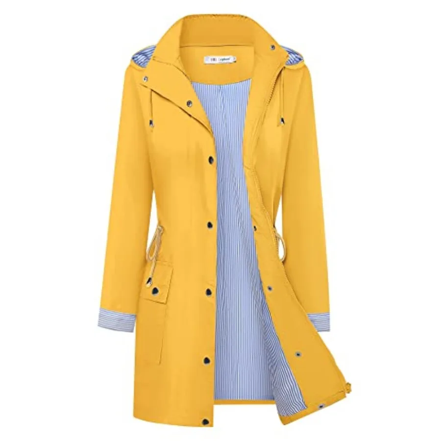 BBX Lephsnt Rain Coats for Women Waterproof Rain Jacket Lightweight Windbreaker Outdoor Hooded Trench Coat
BBX Lephsnt Rain Coats for Women Waterproof Rain Jacket Lightweight Windbreaker Outdoor Hooded Trench Coat