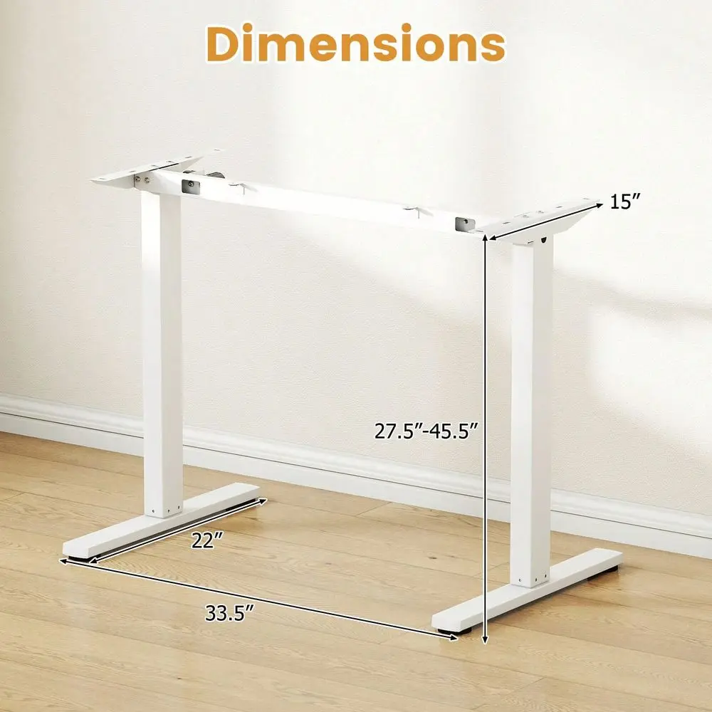 Standing Desk Frame With LED Display Memory Positions For 40 48 Desktop White Black
Standing Desk Frame With LED Display Memory Positions For 40 48 Desktop White Black