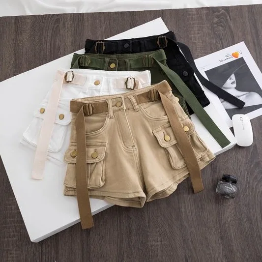 Summer Workwear Denim Shorts for Women Korean Versionslimming High-waisted Dancing Hot Pants Short and Slimming Fashion Trend
Summer Workwear Denim Shorts for Women Korean Versionslimming High-waisted Dancing Hot Pants Short and Slimming Fashion Trend