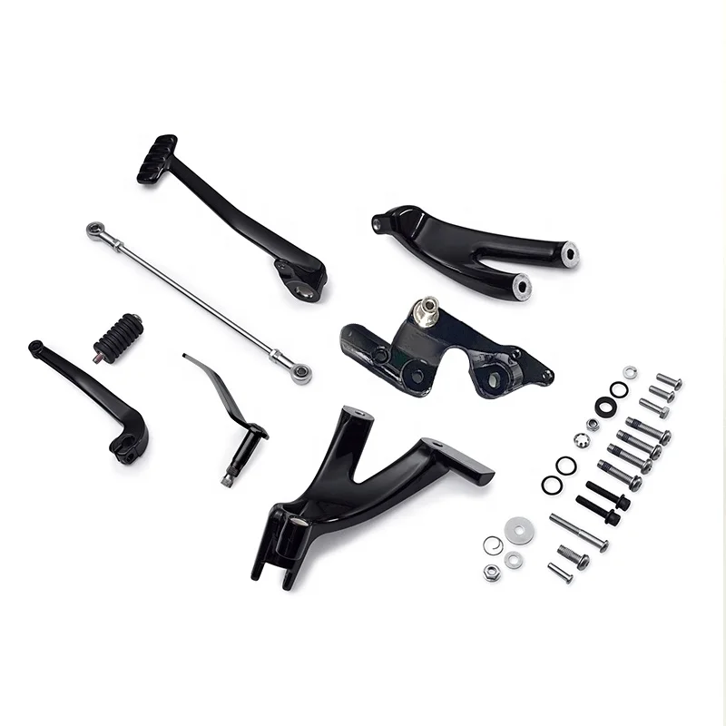 STLF Aluminum Standard Forward Control Kit 7.5 Front Pedals for Cruiser Motorcycle Fits 18-later FXBB FXLR FXLRS FXST Models New
STLF Aluminum Standard Forward Control Kit 7.5 Front Pedals for Cruiser Motorcycle Fits 18-later FXBB FXLR FXLRS FXST Models New