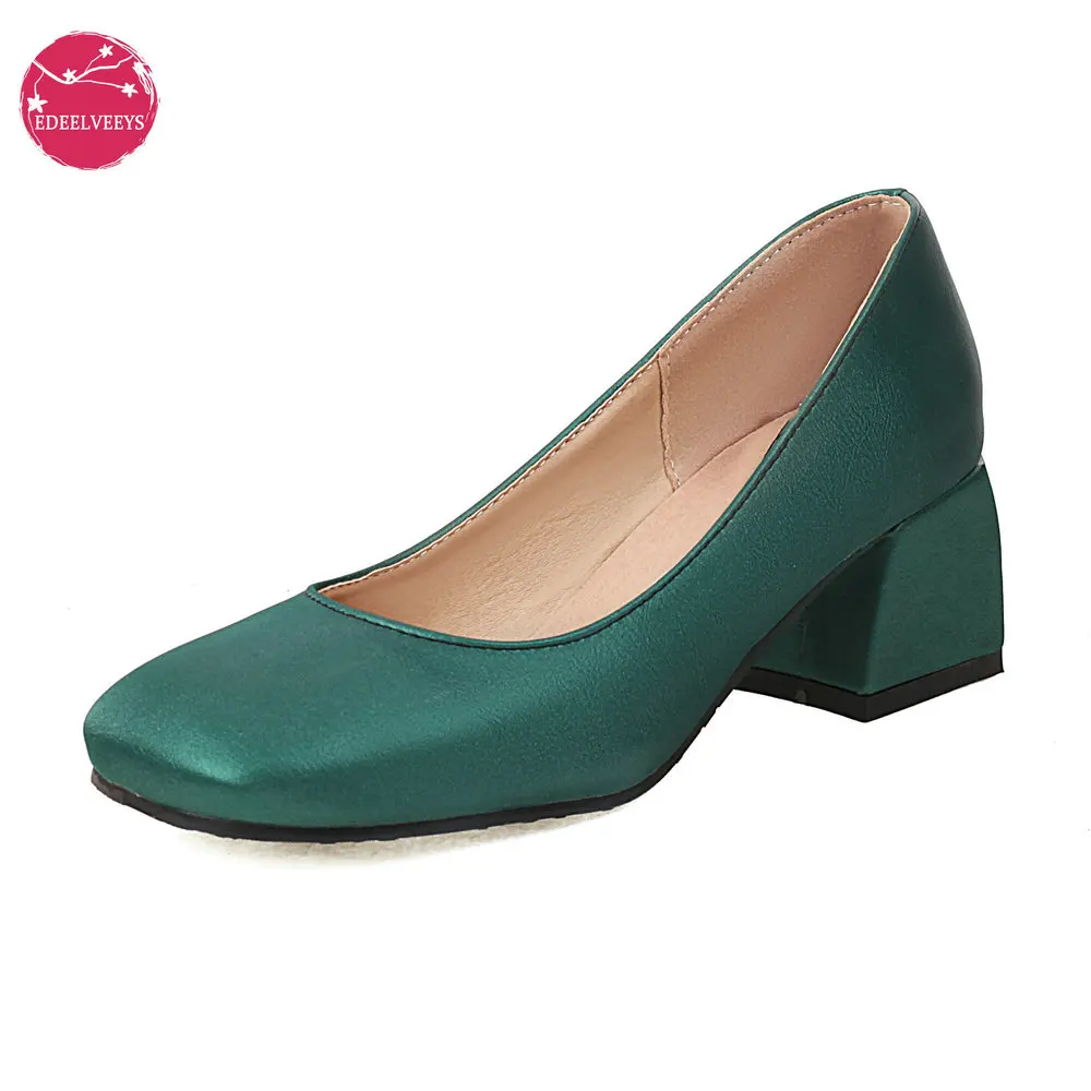 Female Spring Summer 2022 Dress Shoes PU Leather Elegant Chunky Med Heel Slip on Shallow Footwear Women Daily Casual Pumps
Female Spring Summer 2022 Dress Shoes PU Leather Elegant Chunky Med Heel Slip on Shallow Footwear Women Daily Casual Pumps