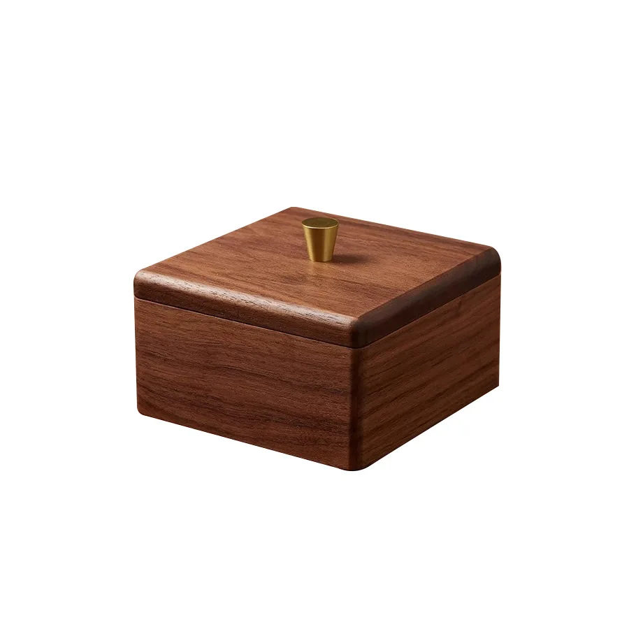 Solid wood desktop toothpick dental floss cotton swab cotton pad with lid dust storage box 
Solid wood desktop toothpick dental floss cotton swab cotton pad with lid dust storage box