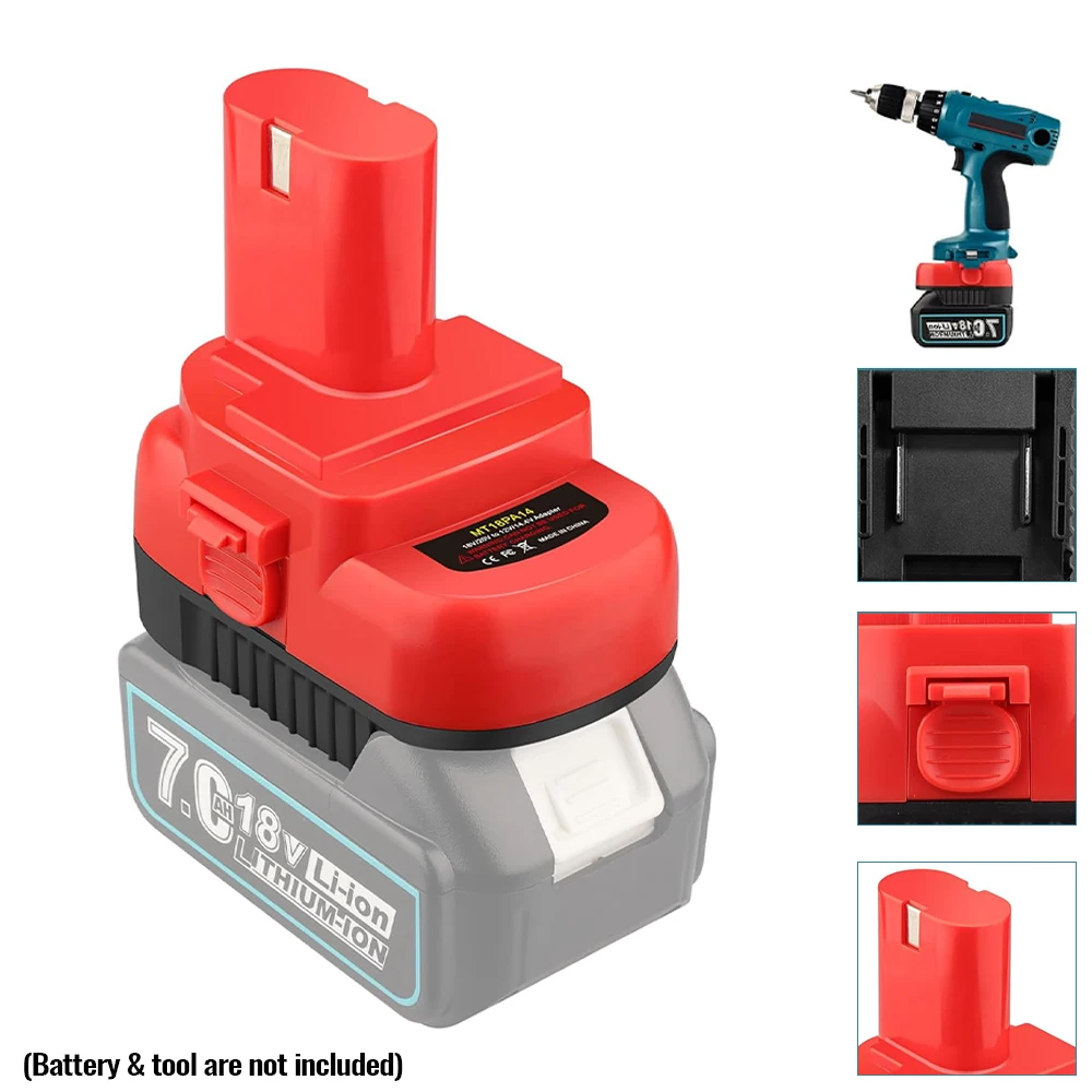 Battery Adapter for Makita 18V to 12V Drill for Makita 18V Li-ion Battery Converter to for Makita 12V 14.4V NI-MH Cordless tool
Battery Adapter for Makita 18V to 12V Drill for Makita 18V Li-ion Battery Converter to for Makita 12V 14.4V NI-MH Cordless tool