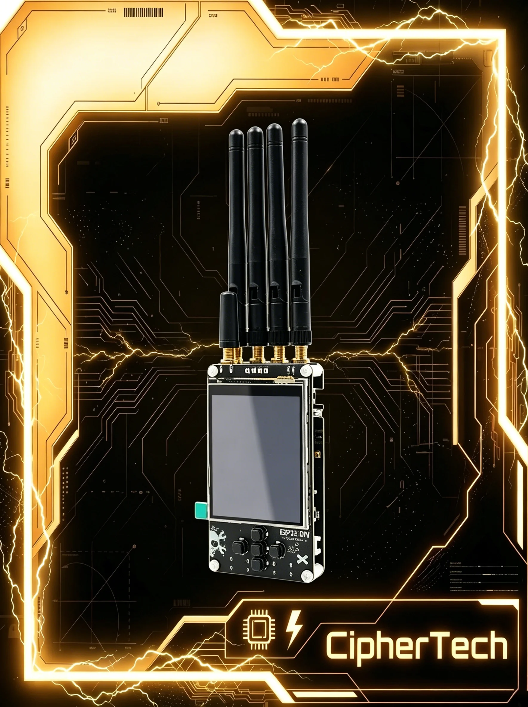 New ESP32DIV V2 Upgrade Kit with Enhanced Antenna, NRF24 CC1101 IoT Development Board, Suitable for Security Learning and Develo
New ESP32DIV V2 Upgrade Kit with Enhanced Antenna, NRF24 CC1101 IoT Development Board, Suitable for Security Learning and Develo