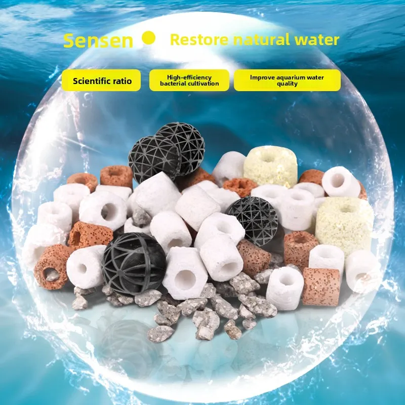 Mensence Fi Tank Filter Material Cerc Ring Bacteria House Millet Stone Glass Ring Aquarium Filter Pool Water Filter Equi...
Mensence Fi Tank Filter Material Cerc Ring Bacteria House Millet Stone Glass Ring Aquarium Filter Pool Water Filter Equi...