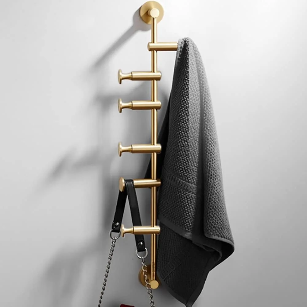 Wall Mounted Metal Vertical Tree Branch Coat Rack, 6 Adjustable Movable Rotatable Hooks, 24'' Wall Hanger Coat Hat Holder.
Wall Mounted Metal Vertical Tree Branch Coat Rack, 6 Adjustable Movable Rotatable Hooks, 24'' Wall Hanger Coat Hat Holder.