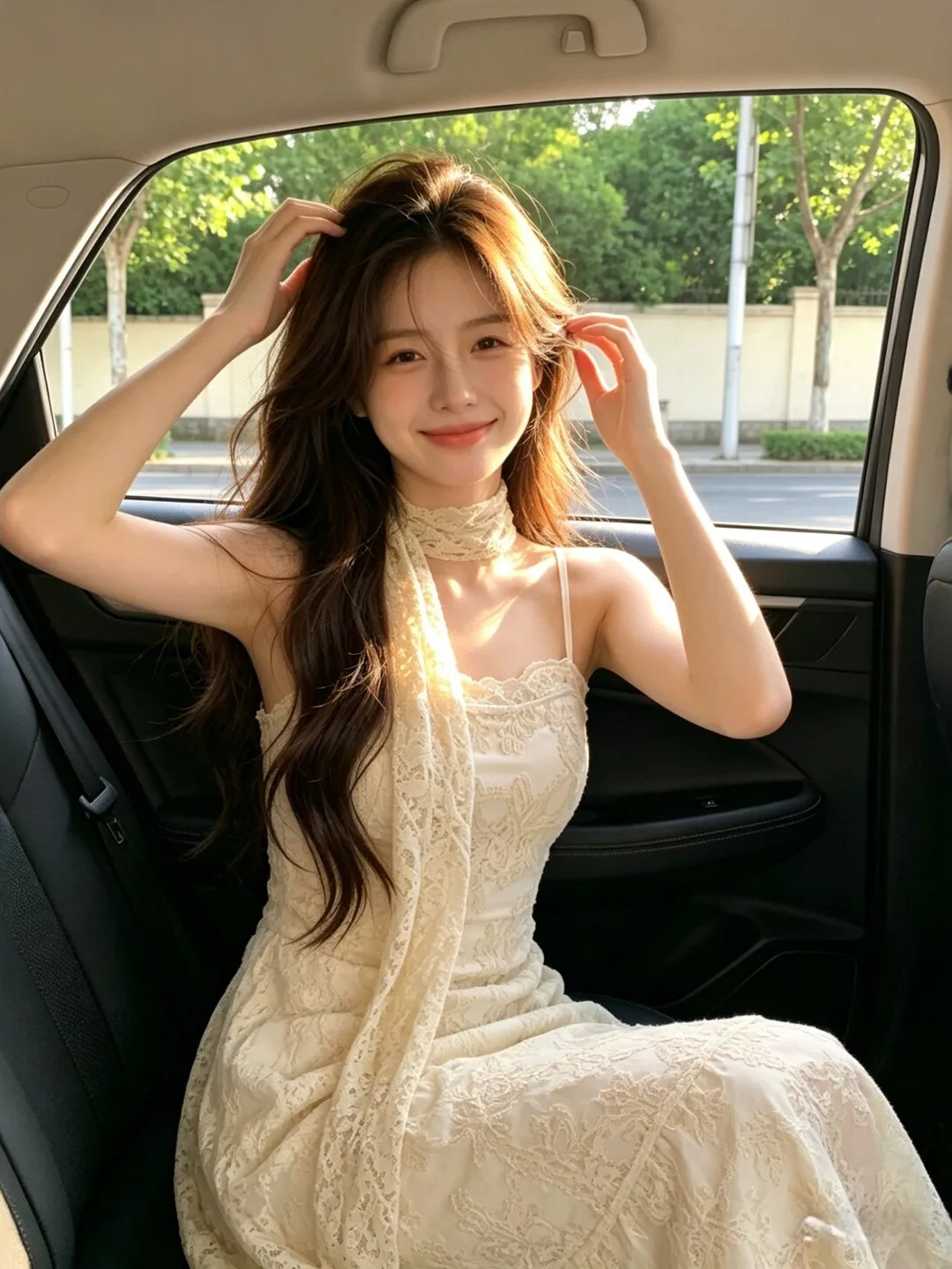 Summer Atmosphere Beach Vacation Style Fairy Dress Strapless Long Skirt Casual Lace Outfit Shoulder Bared Waist Cinched Gown
Summer Atmosphere Beach Vacation Style Fairy Dress Strapless Long Skirt Casual Lace Outfit Shoulder Bared Waist Cinched Gown