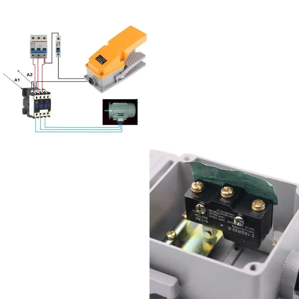Footswitch Aluminum for Shell Foot-on Momentary Control Switch Electric Power Pe
Footswitch Aluminum for Shell Foot-on Momentary Control Switch Electric Power Pe