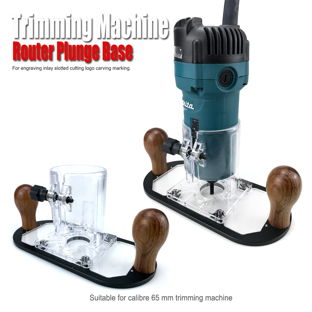 Wood Router Base for Edge Guide - Woodworking Trimming Machine Milling Groove Flip Engraving Trimming Opening Milling Base
Wood Router Base for Edge Guide - Woodworking Trimming Machine Milling Groove Flip Engraving Trimming Opening Milling Base