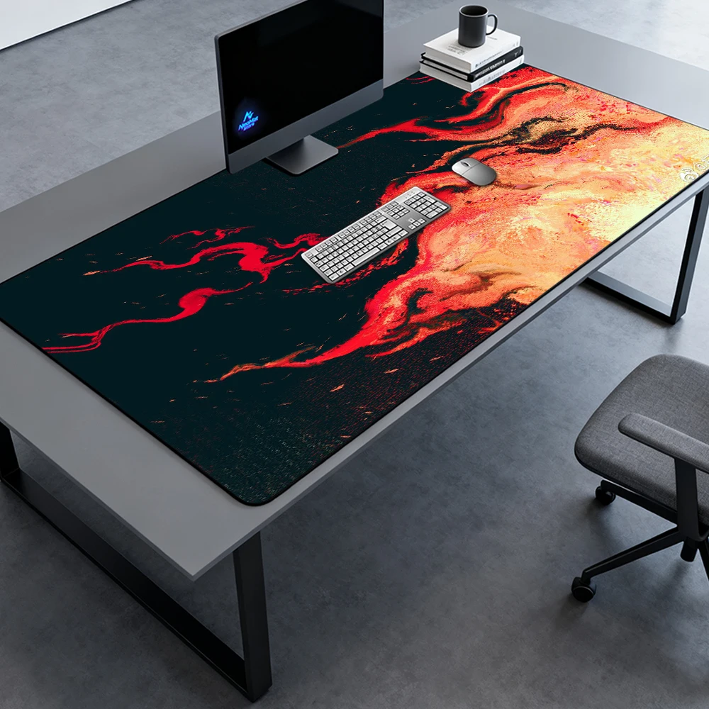 Black Red Marble Mouse Pad XXXL 1200x600mm Dark Fluid Art Gaming Desk Mat Abstract Extended Mousepad for PC Computer Setup 5mm
Black Red Marble Mouse Pad XXXL 1200x600mm Dark Fluid Art Gaming Desk Mat Abstract Extended Mousepad for PC Computer Setup 5mm