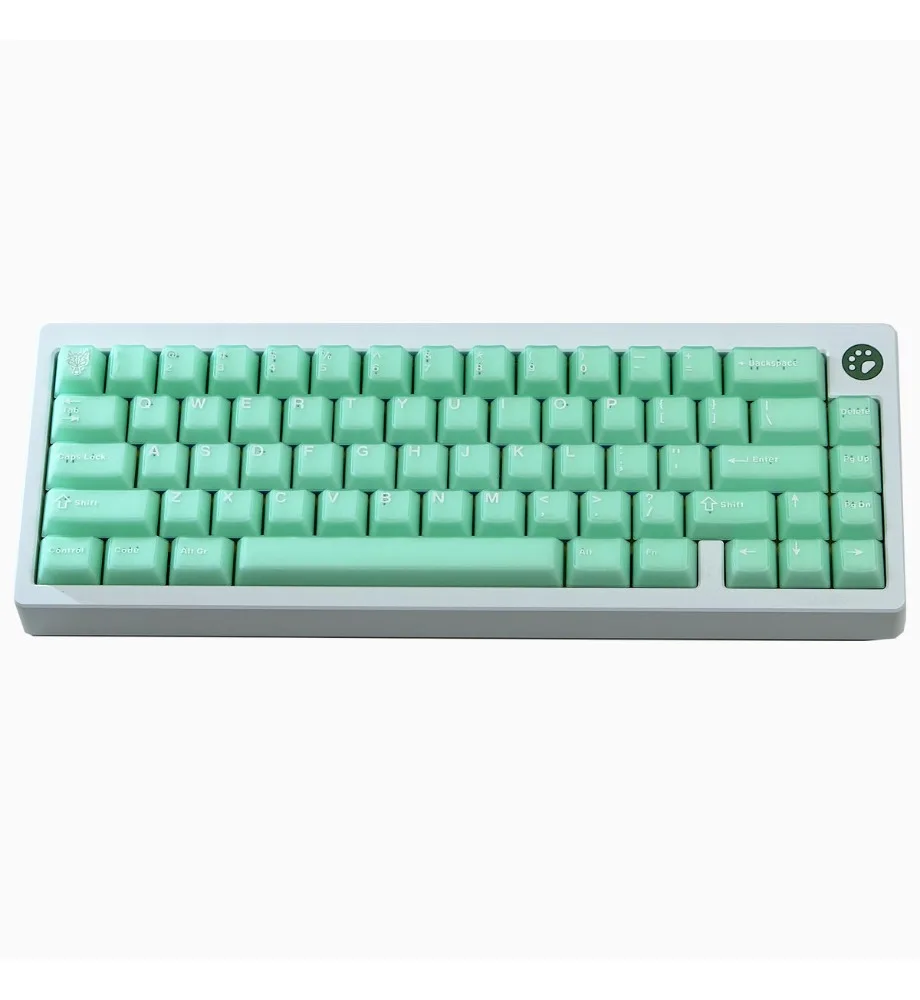 New sapphire semi-transparent Jinyu 114-key mechanical keyboard keycap PBT two-color molding original factory height
New sapphire semi-transparent Jinyu 114-key mechanical keyboard keycap PBT two-color molding original factory height