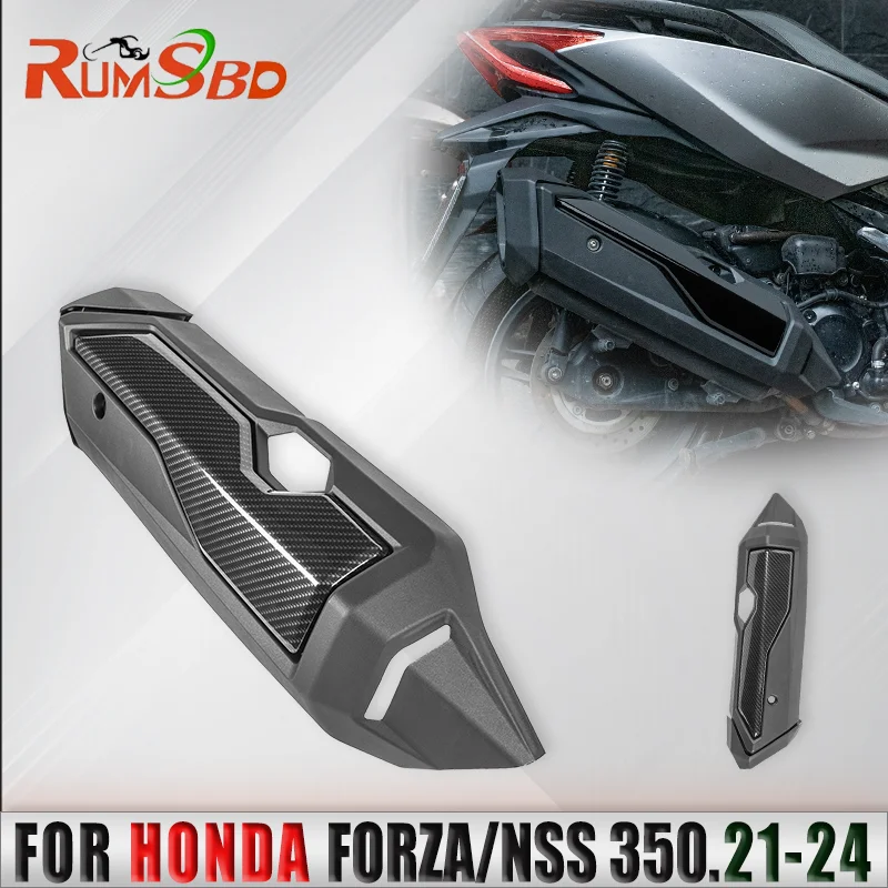 Exhaust Muffler Protection Cover Motorcycle Pipe Heat Shield Shell For Honda Forza350 NSS350 2021 2022 2023 2024 
Exhaust Muffler Protection Cover Motorcycle Pipe Heat Shield Shell For Honda Forza350 NSS350 2021 2022 2023 2024