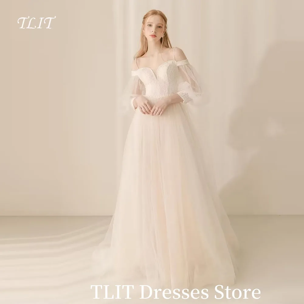 TLIT Fiary Sweetheart Korea A-Line Evening Dresses Off the Shoulder Fairy Tulle Formal Party Prom Gown For Wedding Photos Shoot
TLIT Fiary Sweetheart Korea A-Line Evening Dresses Off the Shoulder Fairy Tulle Formal Party Prom Gown For Wedding Photos Shoot