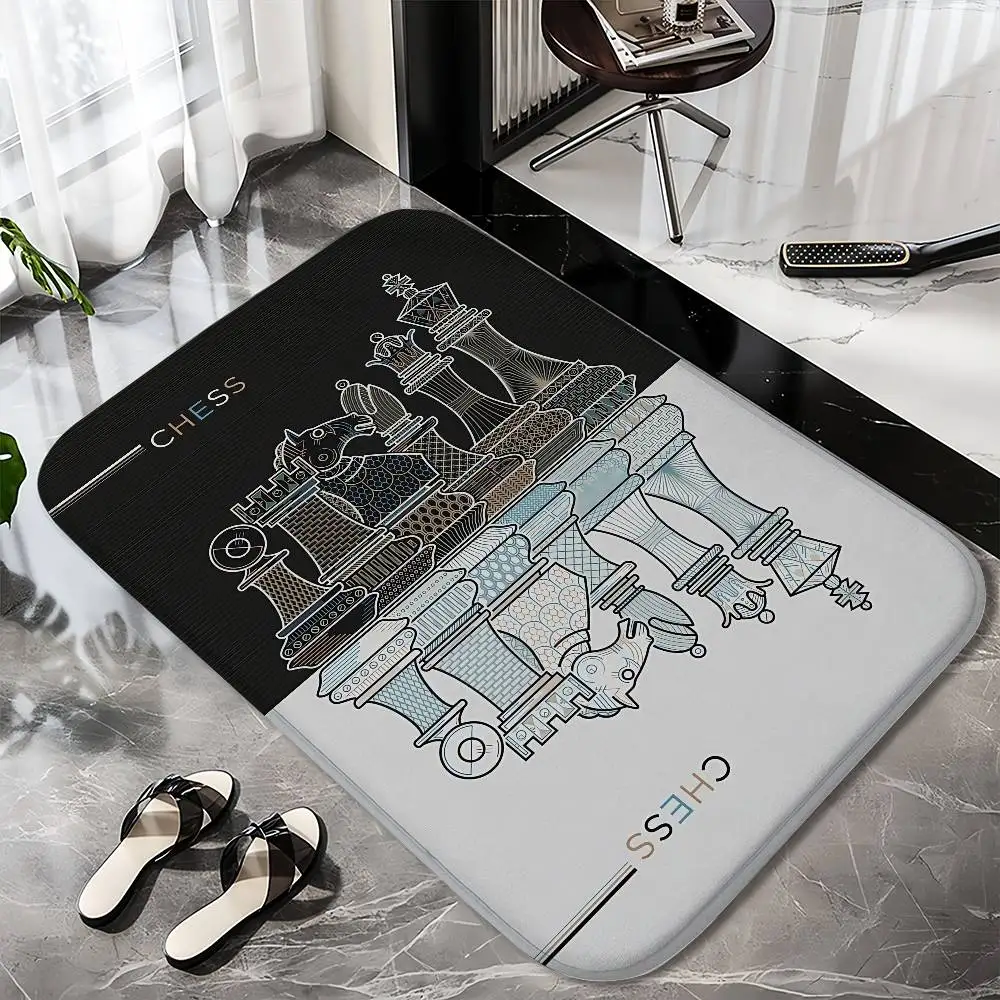 Black And White Chess Floor Mat Printed Large Carpets Room And Bedroom Carpets Bathroom Anti Slip Door MATS Small Carpets
Black And White Chess Floor Mat Printed Large Carpets Room And Bedroom Carpets Bathroom Anti Slip Door MATS Small Carpets