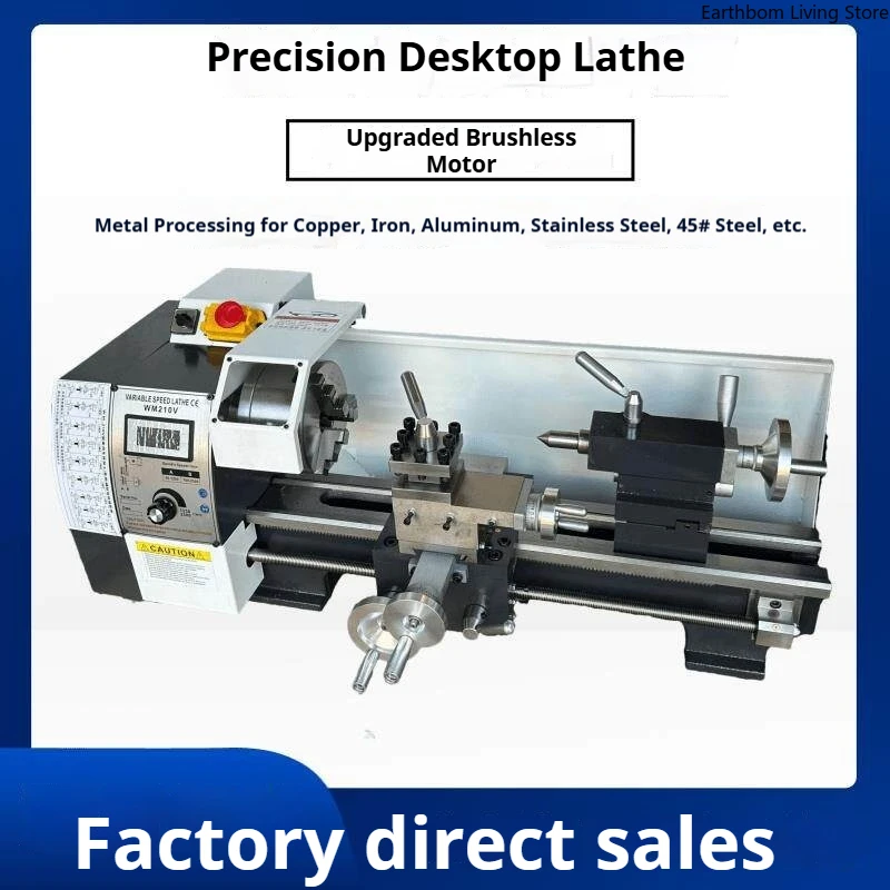 Precision Multi-functional Mini Lathe Special-purpose Thread Mini Lathe Processing Commercial Machinery Tornio Compatto ZY60XXCC
Precision Multi-functional Mini Lathe Special-purpose Thread Mini Lathe Processing Commercial Machinery Tornio Compatto ZY60XXCC