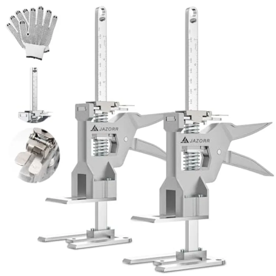 2Pcs Metal Labor Savg Arm Jack Load-Bearg 0 lb Multi-Function Height Adjustment Liftg Device Arm Tool Lift Wall Tile Locator Do
2Pcs Metal Labor Savg Arm Jack Load-Bearg 0 lb Multi-Function Height Adjustment Liftg Device Arm Tool Lift Wall Tile Locator Do