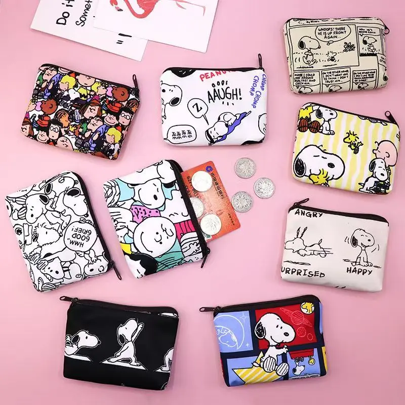 New Anime Snoopy Purse Cartoon Peanut Comics Cute Coin Wallet Storage Bags Children Mini Storage Bag Gifts for Kids Wholesale
New Anime Snoopy Purse Cartoon Peanut Comics Cute Coin Wallet Storage Bags Children Mini Storage Bag Gifts for Kids Wholesale