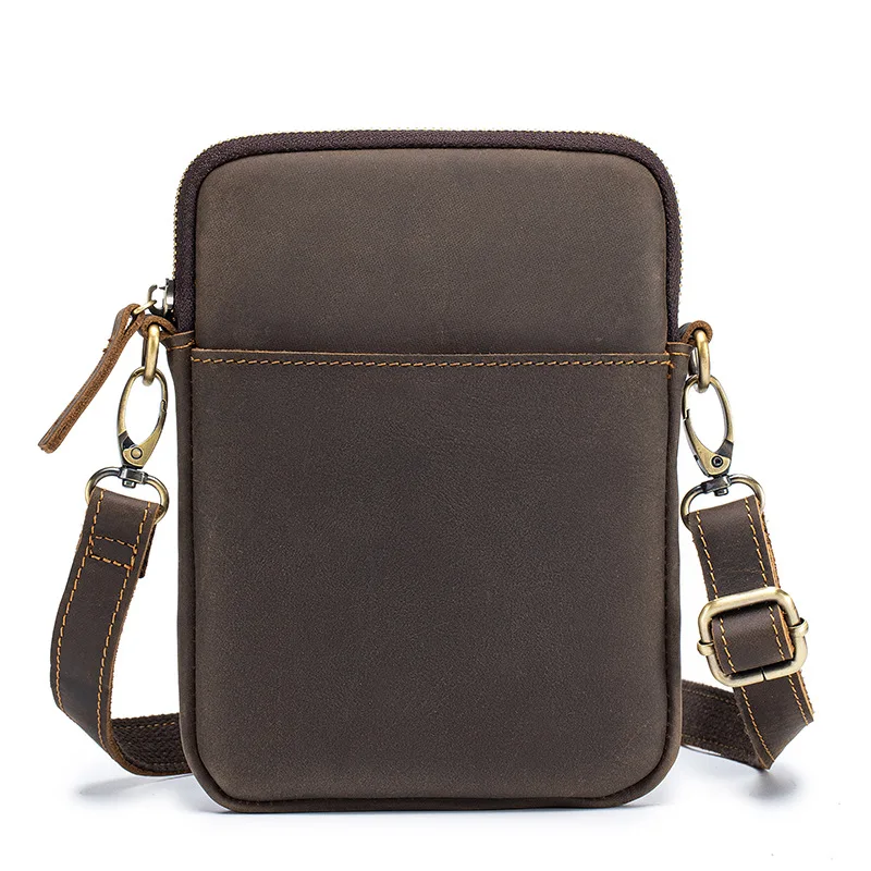 Retro business grade genuine cowhide crossbody bag for men genuine leather casual and portable single shoulder bag
Retro business grade genuine cowhide crossbody bag for men genuine leather casual and portable single shoulder bag