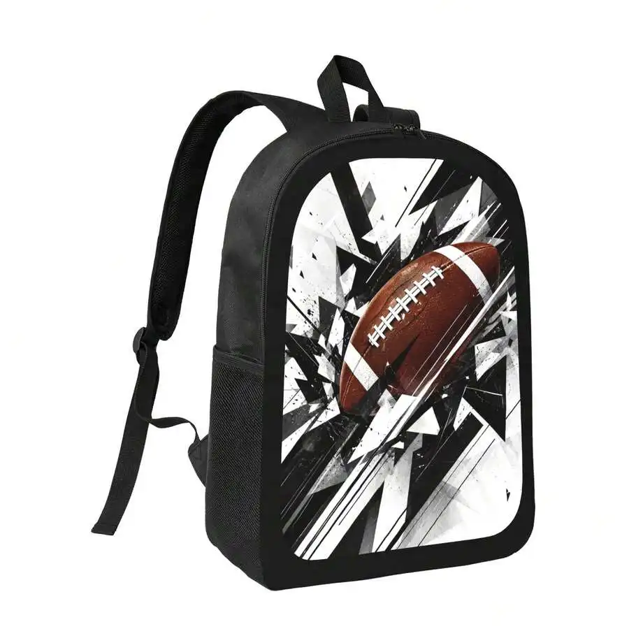 Geometric Burst Football Backpack Stylish Casual Lightweight Durable Daypack For Sports Outdoor Daily Use
Geometric Burst Football Backpack Stylish Casual Lightweight Durable Daypack For Sports Outdoor Daily Use