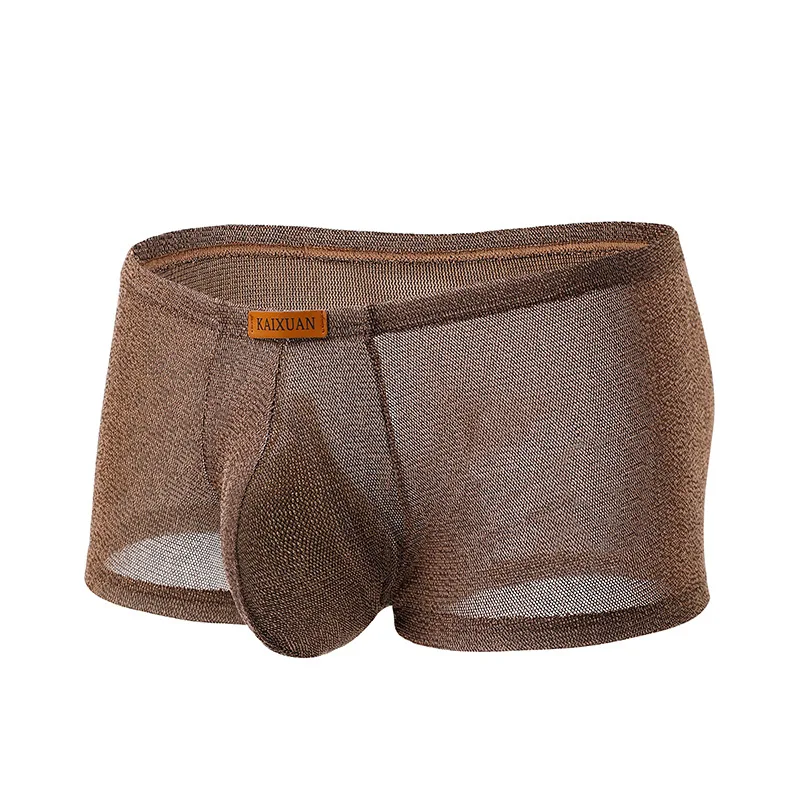 Men's U-convex Pouch Boxer Briefs, Low-rise Sexy Breathable Elastic Underwear
Men's U-convex Pouch Boxer Briefs, Low-rise Sexy Breathable Elastic Underwear
