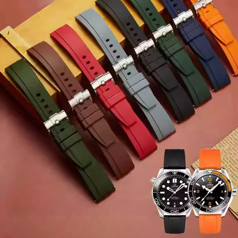 watch strap for Rolex Quick release Flat interface watch band Premium Fluororubber rubber watch belt Accessories
watch strap for Rolex Quick release Flat interface watch band Premium Fluororubber rubber watch belt Accessories