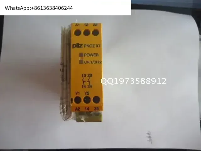 Реле безопасности Pilz PNOZ X7, артикул 774059
Реле безопасности Pilz PNOZ X7, артикул 774059