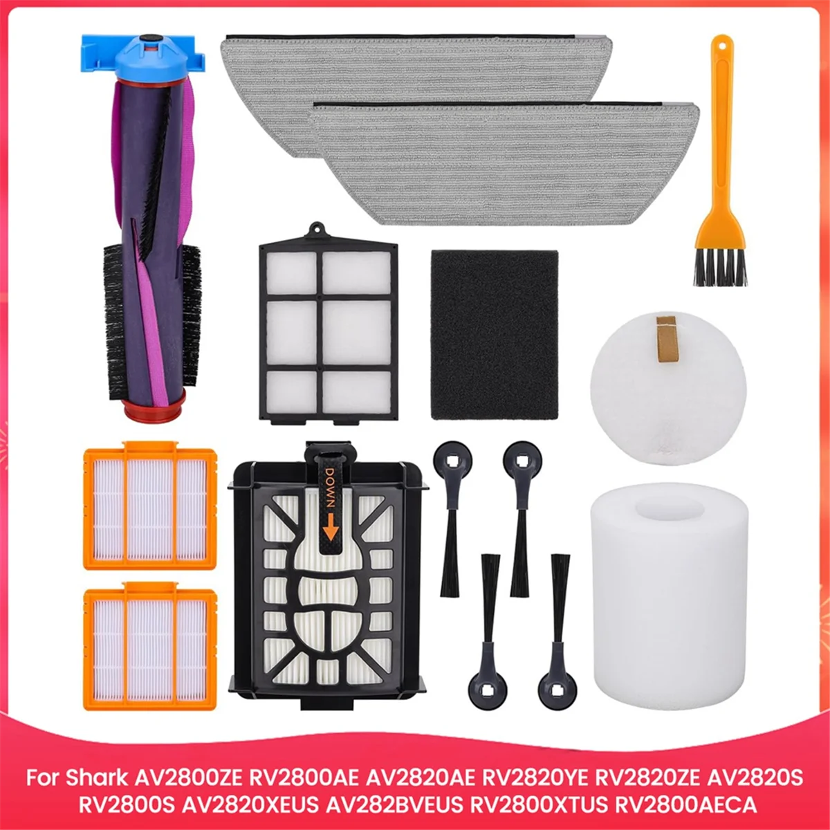 Запасные части B26B для Shark AV2800ZE RV2800AE AV2820AE RV2820YE RV2820ZE AV2820S RV2800S AV2820XEUS, комплект пылесоса
Запасные части B26B для Shark AV2800ZE RV2800AE AV2820AE RV2820YE RV2820ZE AV2820S RV2800S AV2820XEUS, комплект пылесоса