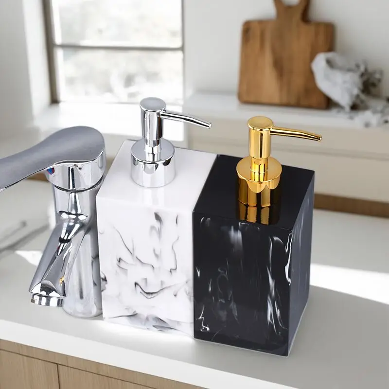 1 resin imitation marble soap dispenser, shower gel and hand sanitizer bottle, bathroom reusable soap bottle
1 resin imitation marble soap dispenser, shower gel and hand sanitizer bottle, bathroom reusable soap bottle