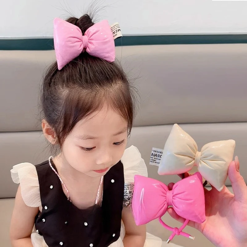 Large Bow Princess Hair Rope High Ponytail Hair Bands Pu Leather Pillow Hair Tie Women Elastic Hair Band Accessories
Large Bow Princess Hair Rope High Ponytail Hair Bands Pu Leather Pillow Hair Tie Women Elastic Hair Band Accessories