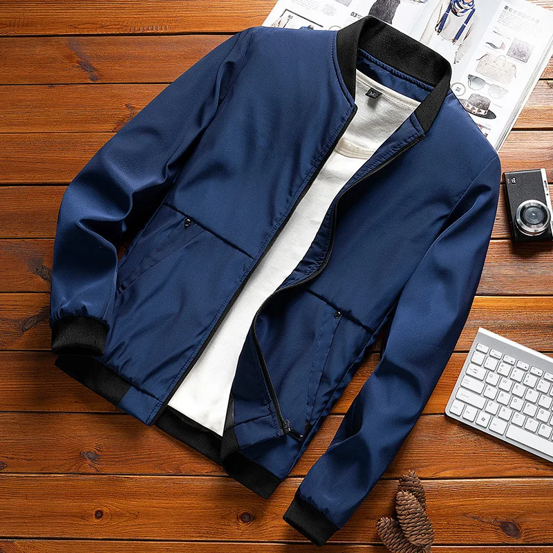 2023 Men Casual Jacket Fashion Spring Summer Men Soild Color Jackets Coats Men Jaqueta Masculina Sportswear Bomber Jackets M-4XL
2023 Men Casual Jacket Fashion Spring Summer Men Soild Color Jackets Coats Men Jaqueta Masculina Sportswear Bomber Jackets M-4XL