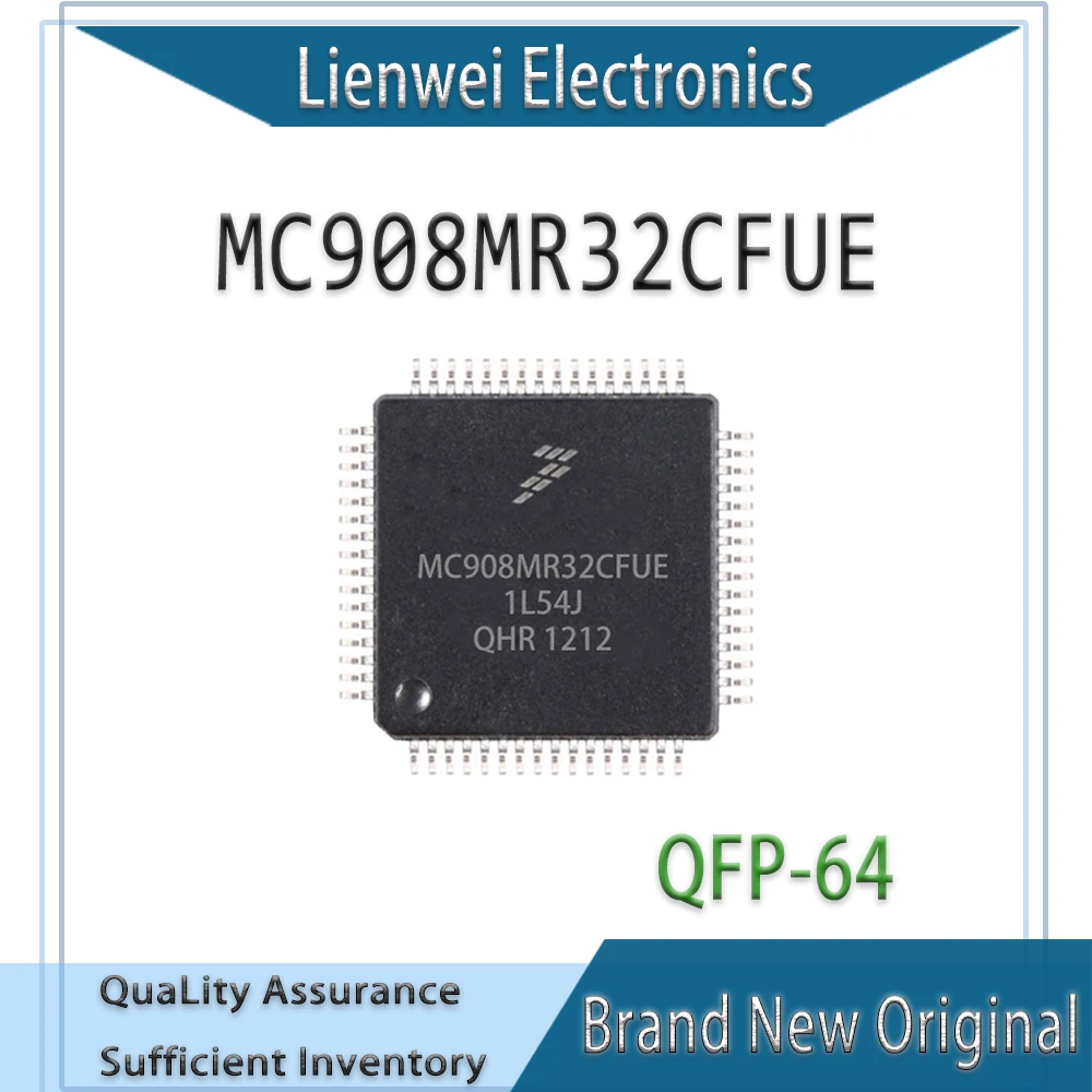 100% New Original MC908MR32CFUE IC MCU Chipset QFP-64
100% New Original MC908MR32CFUE IC MCU Chipset QFP-64