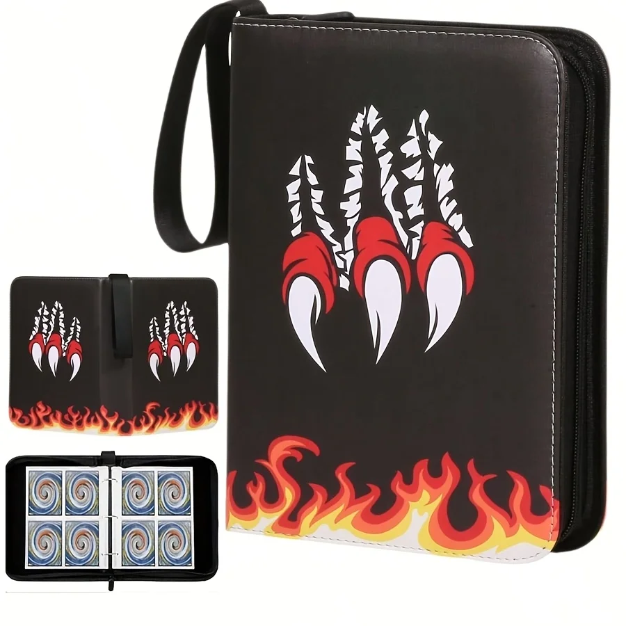 400-Pocket Double-Sided Trading Card Binder With Sleeve, Premium 4-Pocket PU Leather Collector's Album For MTG, TCG, Sports Card
400-Pocket Double-Sided Trading Card Binder With Sleeve, Premium 4-Pocket PU Leather Collector's Album For MTG, TCG, Sports Card