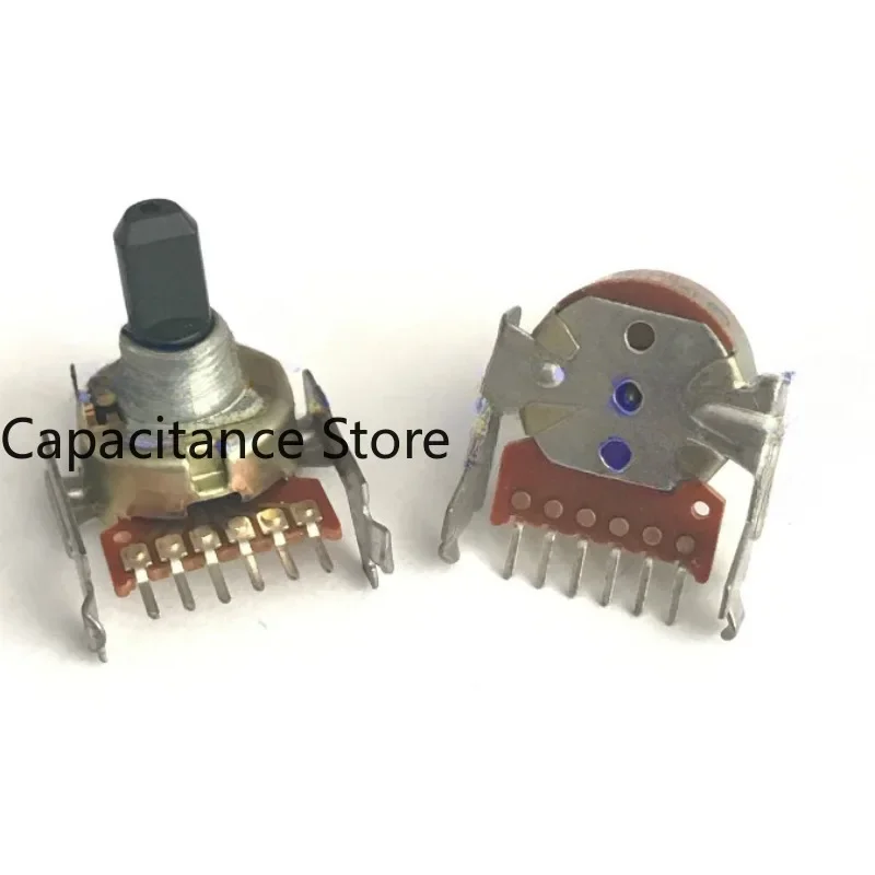 5PCS Model 161 B100K with midpoint amplifier treble bass balanced volume potentiometer 6 pins
5PCS Model 161 B100K with midpoint amplifier treble bass balanced volume potentiometer 6 pins