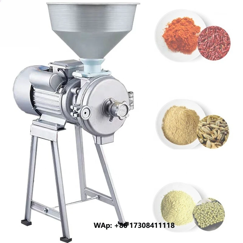 Dual-Use Small Grinder Wet & Dry Flour Mill 220V Motor Grain Feed & Powder Crushing Machine
Dual-Use Small Grinder Wet & Dry Flour Mill 220V Motor Grain Feed & Powder Crushing Machine