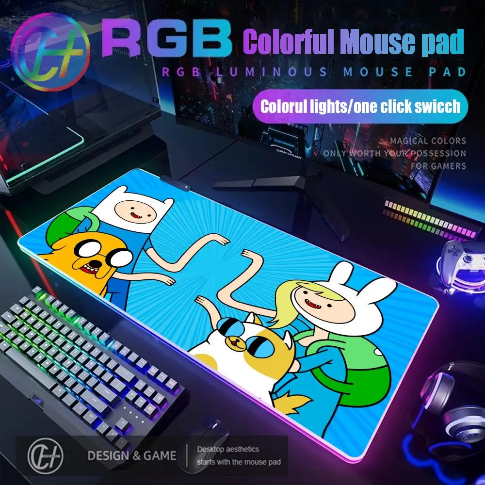 Коврик для мыши Adventure Time RGB, игровой коврик для мыши, настольный коврик HD Gamer, большой светодиодный светильник XXL HYBXAXC, коврики для мыши, ковер для ПК, компьютера
Коврик для мыши Adventure Time RGB, игровой коврик для мыши, настольный коврик HD Gamer, большой светодиодный светильник XXL HYBXAXC, коврики для мыши, ковер для ПК, компьютера