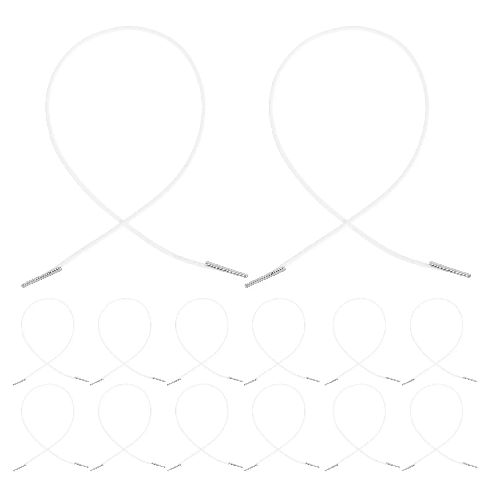 200Pcs Elastic String for Masks and Hats Reinforced Metal Barb Ends Secure Fastening Cord for Outdoor Activities Travel
200Pcs Elastic String for Masks and Hats Reinforced Metal Barb Ends Secure Fastening Cord for Outdoor Activities Travel