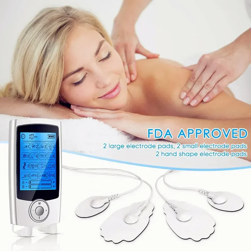 16 Mode Digital Electronic Pulse Massager Tens Acupuncture Massager Men Women Shoulder Neck Massage Device Muscle Stimulator
16 Mode Digital Electronic Pulse Massager Tens Acupuncture Massager Men Women Shoulder Neck Massage Device Muscle Stimulator