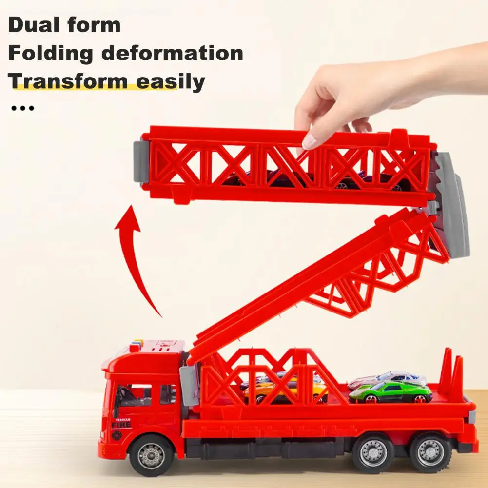 Foldable Track Truck Toy Friction-Driven Mega Truck Toy with Launcher 16 Mini Cars Race Track 2-Tier Deformable Truck Toy for To
Foldable Track Truck Toy Friction-Driven Mega Truck Toy with Launcher 16 Mini Cars Race Track 2-Tier Deformable Truck Toy for To