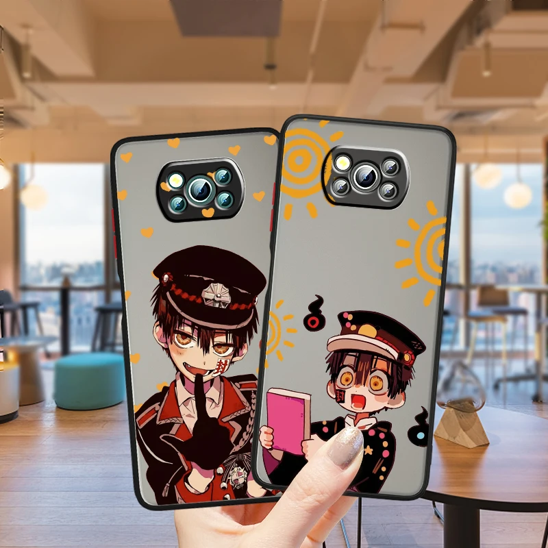 Toilet-bound Hanako-kun Cute Frosted Translucent For Xiaomi Mi Poco X5 X4 X3 M6 M5S M5 M4 M3 F5 F4 F3 GT Pro 5G Funda
Toilet-bound Hanako-kun Cute Frosted Translucent For Xiaomi Mi Poco X5 X4 X3 M6 M5S M5 M4 M3 F5 F4 F3 GT Pro 5G Funda