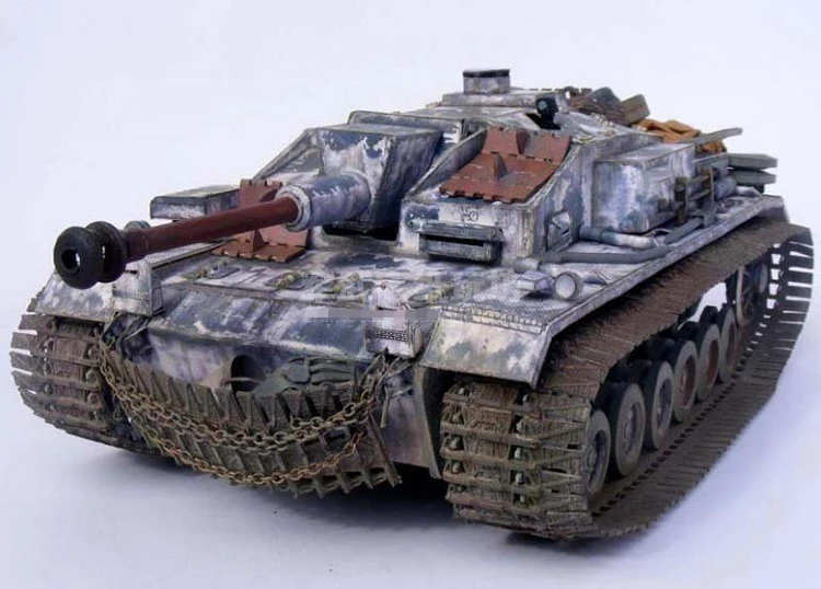 1:25 Scale WW2 Germany Sturmgeschutz III StuG 40 Ausf.F Military PAPER MODEL KIT Handmade Toy Puzzles
1:25 Scale WW2 Germany Sturmgeschutz III StuG 40 Ausf.F Military PAPER MODEL KIT Handmade Toy Puzzles