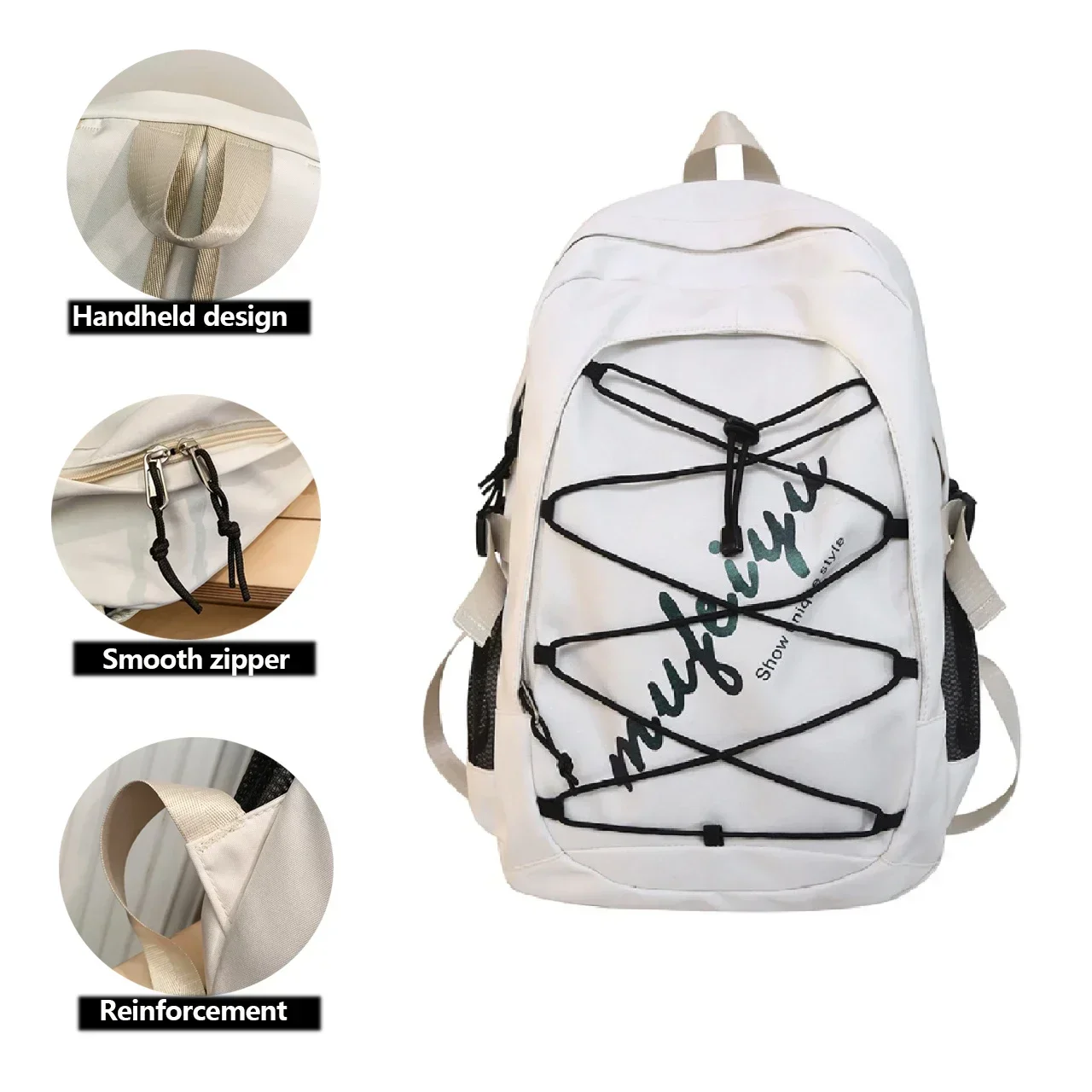 Large capacity backpack, college school backpack, personalized travel bag
Large capacity backpack, college school backpack, personalized travel bag