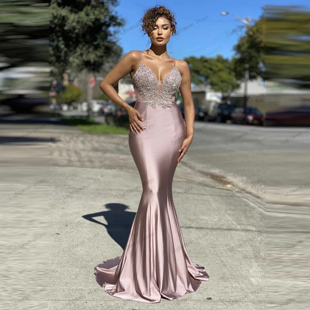 Винтажное вечернее платье, атласное платье для выпускного вечера, аппликации из бисера, халаты без рукавов и открытой спины, гламурные платья Vestidos De Gala по индивидуальному заказу 2025
Винтажное вечернее платье, атласное платье для выпускного вечера, аппликации из бисера, халаты без рукавов и открытой спины, гламурные платья Vestidos De Gala по индивидуальному заказу 2025