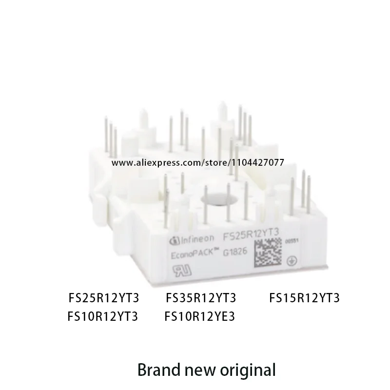 FS15R12YT3 FS10R12YT3 FS10R12YE3 FS25R12YT3 FS35R12YT3 Original power supply module
FS15R12YT3 FS10R12YT3 FS10R12YE3 FS25R12YT3 FS35R12YT3 Original power supply module