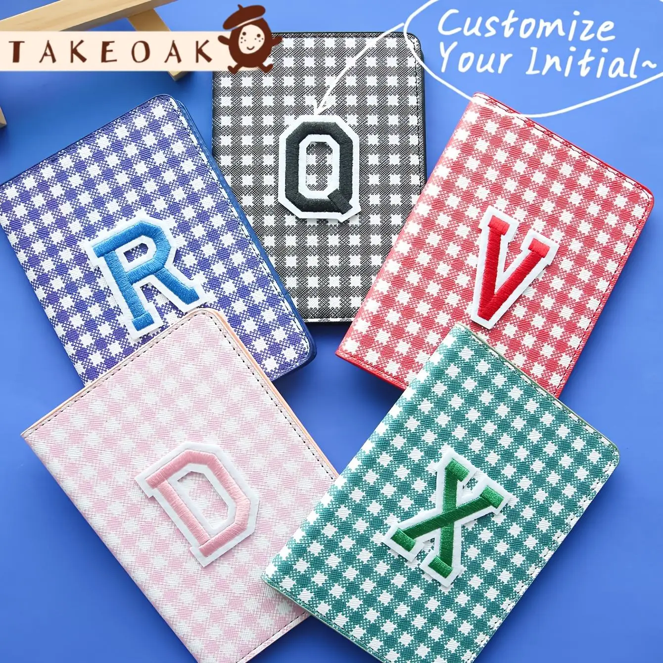 Custom Initials Passport Holder Colorful Passport Cover Letter Customized Vibrant Passport Cover Travel Document Organizer
Custom Initials Passport Holder Colorful Passport Cover Letter Customized Vibrant Passport Cover Travel Document Organizer