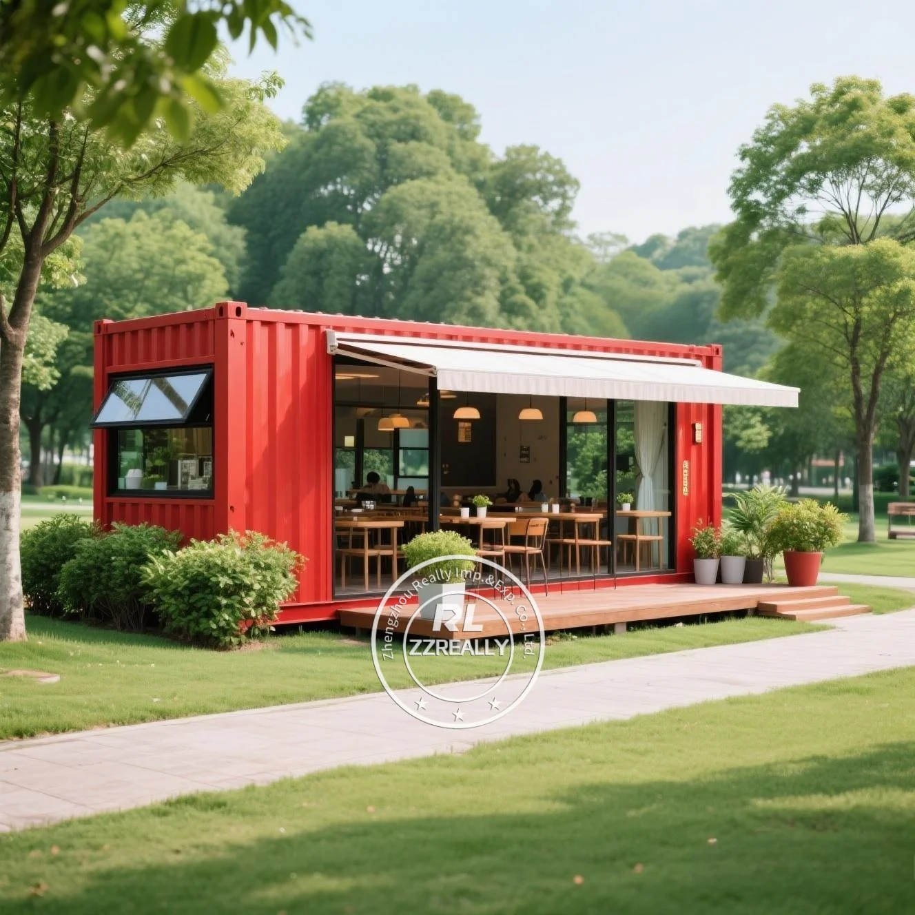 Prefabricated Container Mobile Restaurant Food Kiosk Cafe Shop Bar Luxury Large Container Bar for Outdoor Event Catering
Prefabricated Container Mobile Restaurant Food Kiosk Cafe Shop Bar Luxury Large Container Bar for Outdoor Event Catering