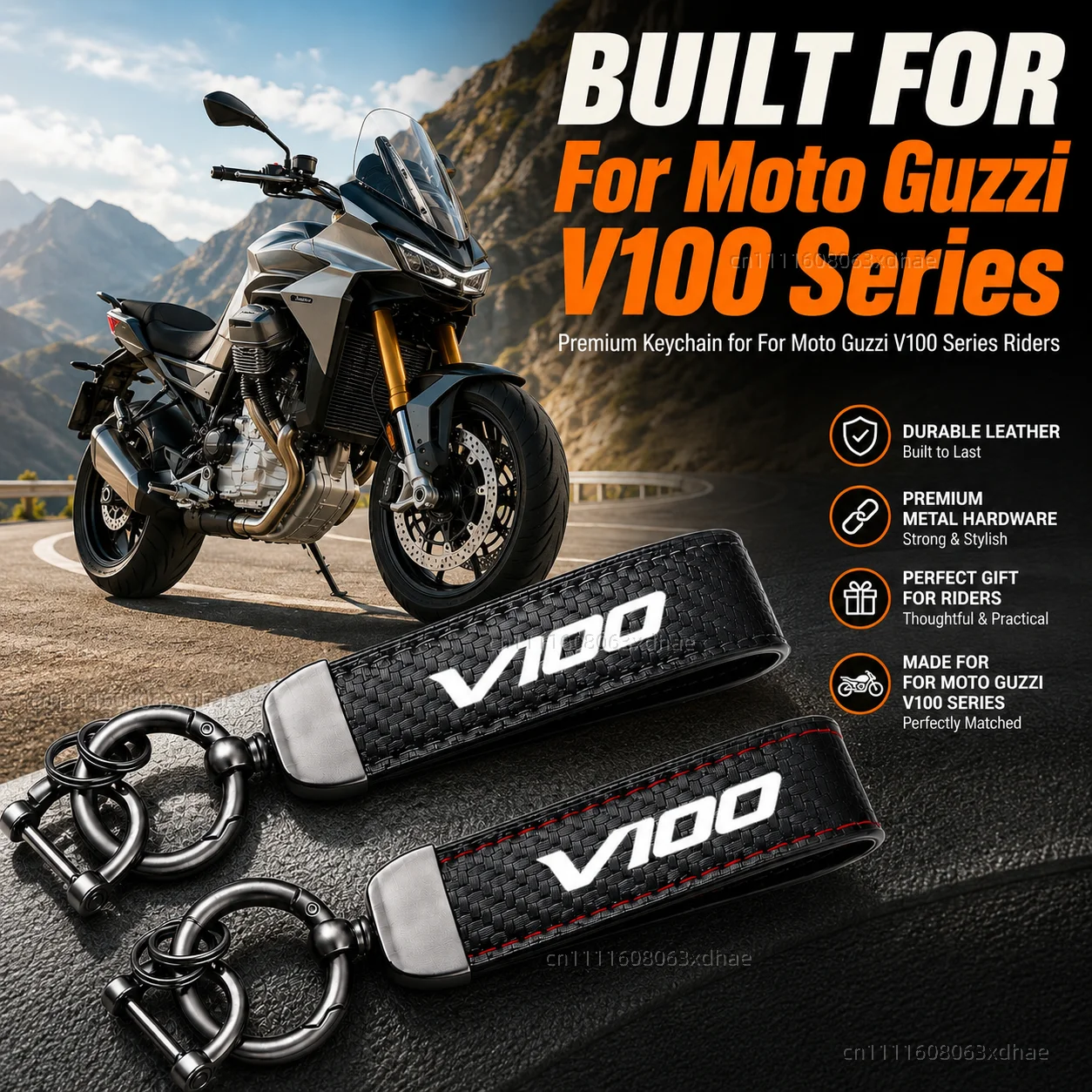 High-Grade Leather Motorcycle Keychain Holder Keyring Accessories For Moto Guzzi V100 Series 2022-2024 Touring
High-Grade Leather Motorcycle Keychain Holder Keyring Accessories For Moto Guzzi V100 Series 2022-2024 Touring
