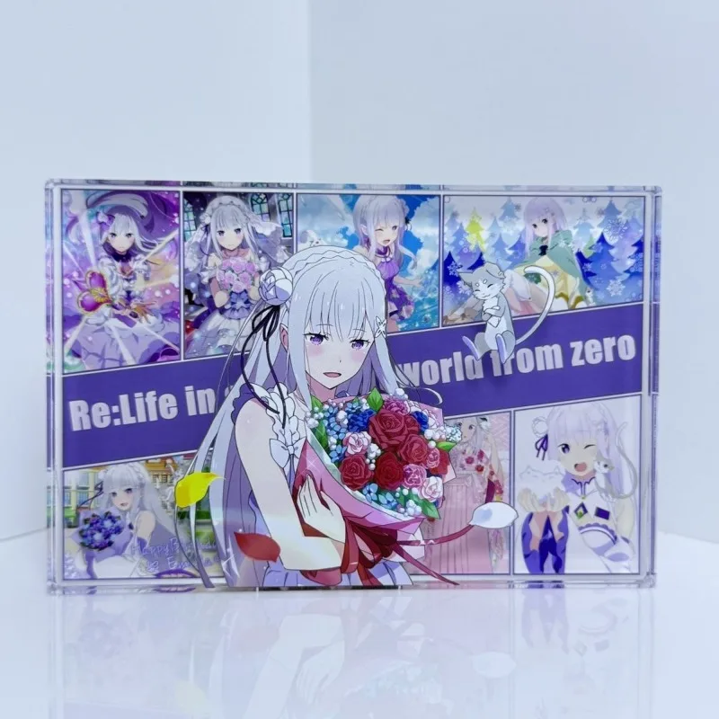 Emilia Acrylic Brick Re:ZERO - Starting Life in Another World Anime Peripheral Cute Cartoon HD Acrylic Desktop Ornament
Emilia Acrylic Brick Re:ZERO - Starting Life in Another World Anime Peripheral Cute Cartoon HD Acrylic Desktop Ornament